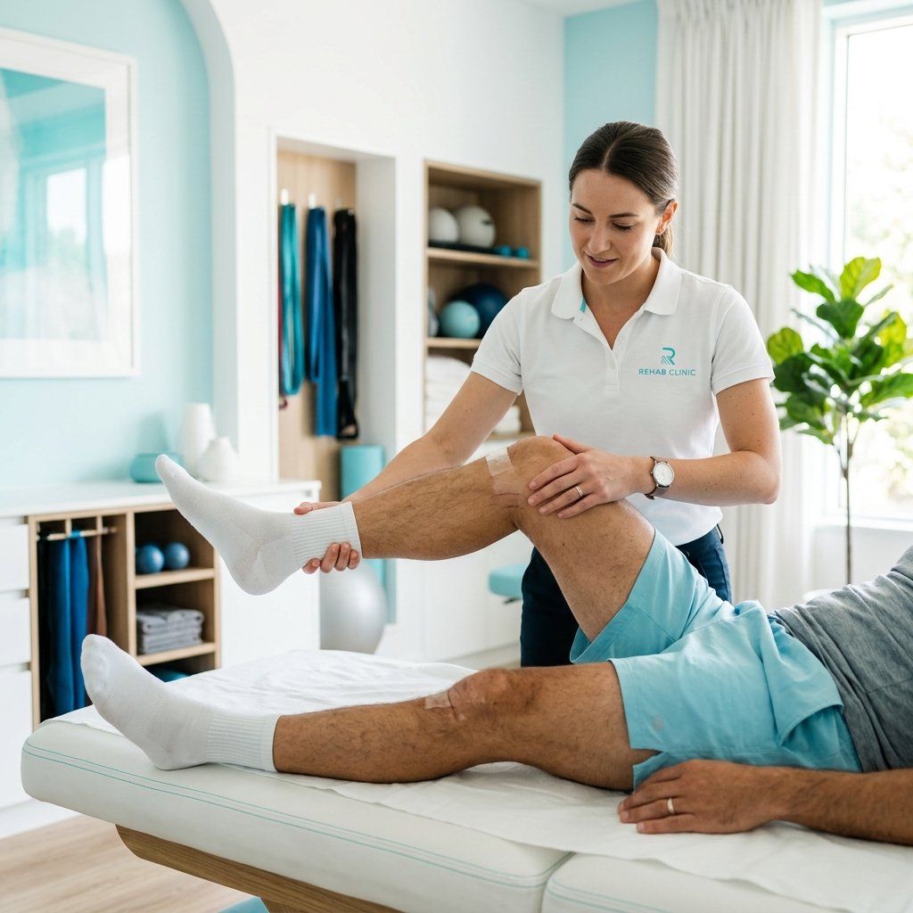 Rééducation post-opératoire genou